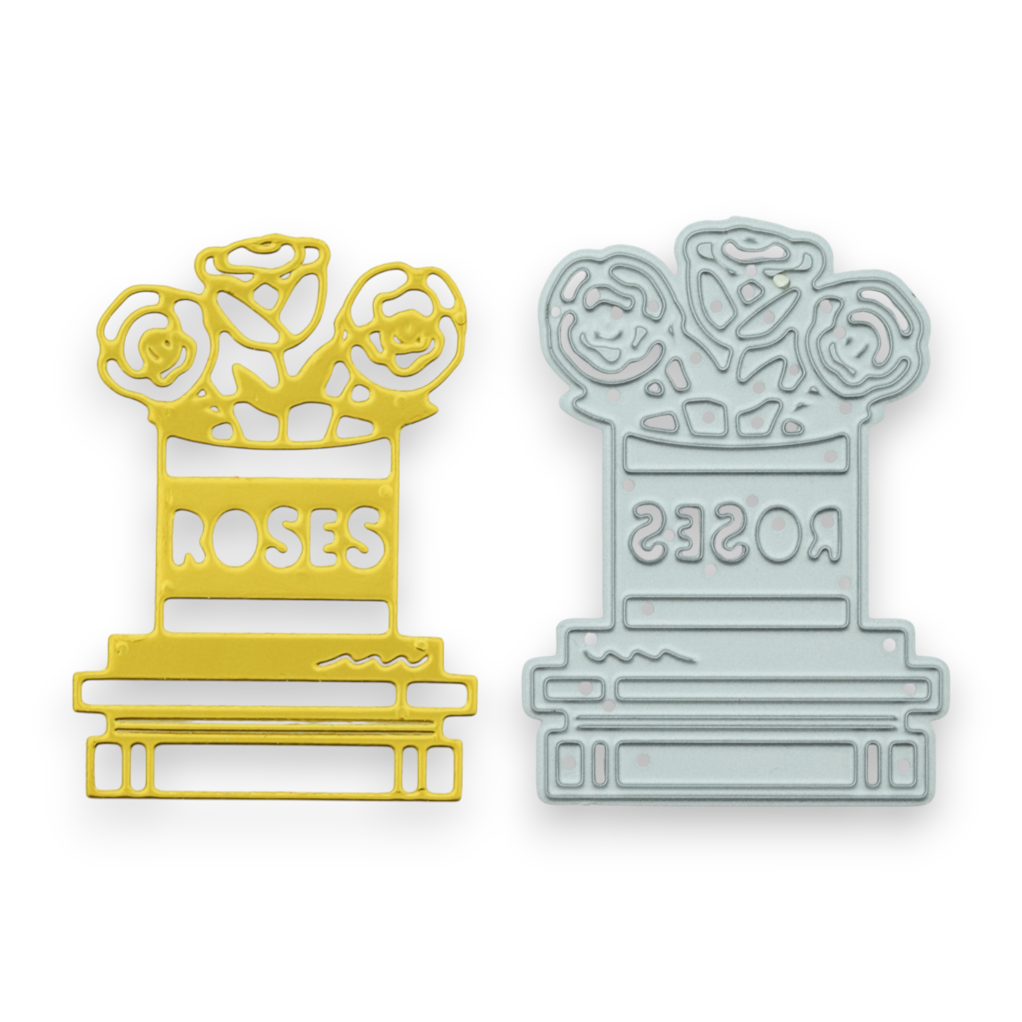 Mini Roses & Books - Steel Cutting Die
